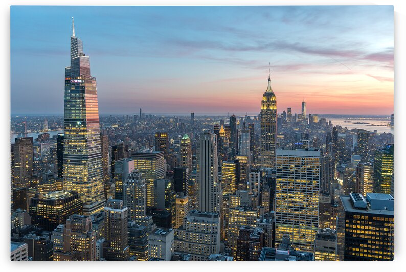 New York City Skyline by Andreas Wonisch