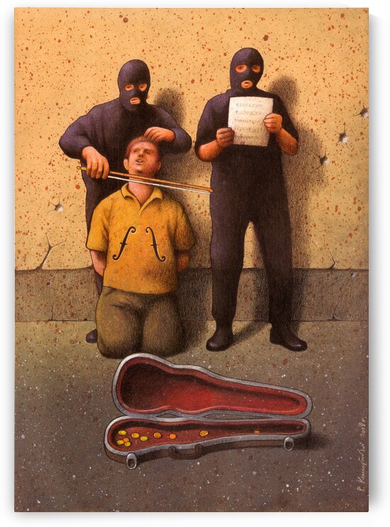 Violon by Pawel Kuczynski
