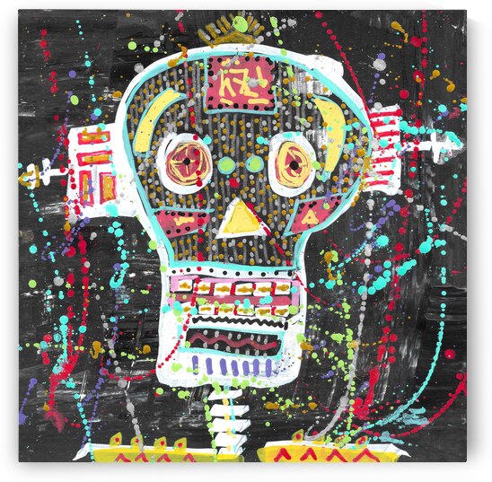 Space Skull by Robert Burton