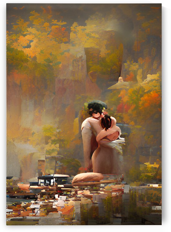 A man who loves a woman is a fine art by Modern art
