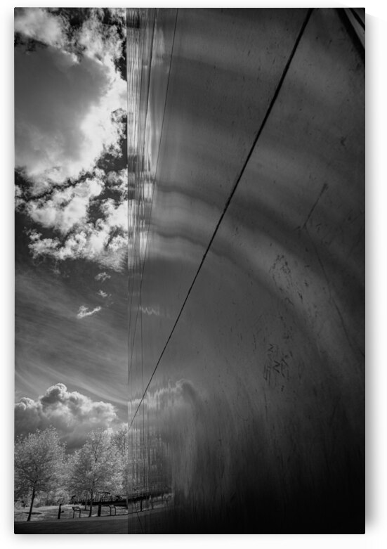 Reflective Harmony in Monochrome by Dream World Images