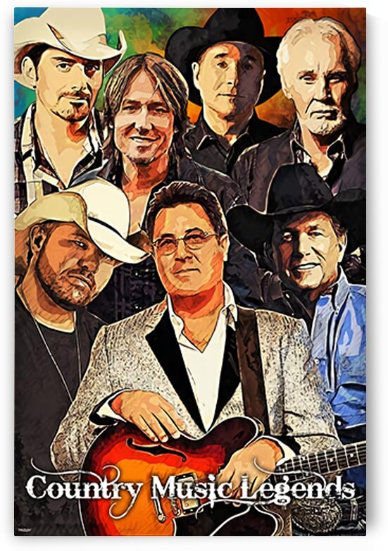 Merle Haggard and friends by Georgina Black