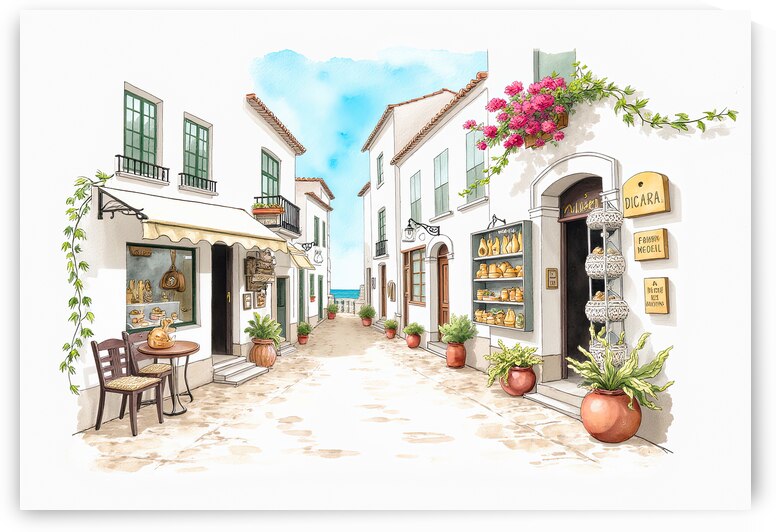 Mediterranean Charm - GIA2401-0390-WAT by JordiCarrio