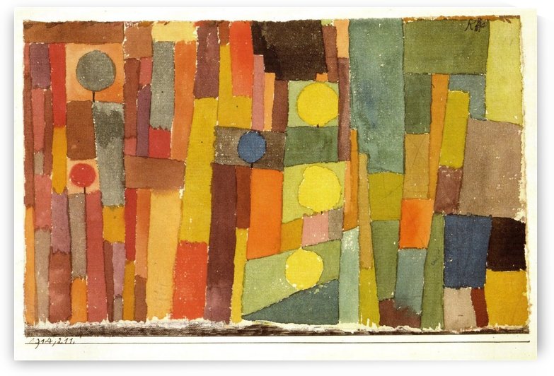 In the style of kairouan by Paul Klee