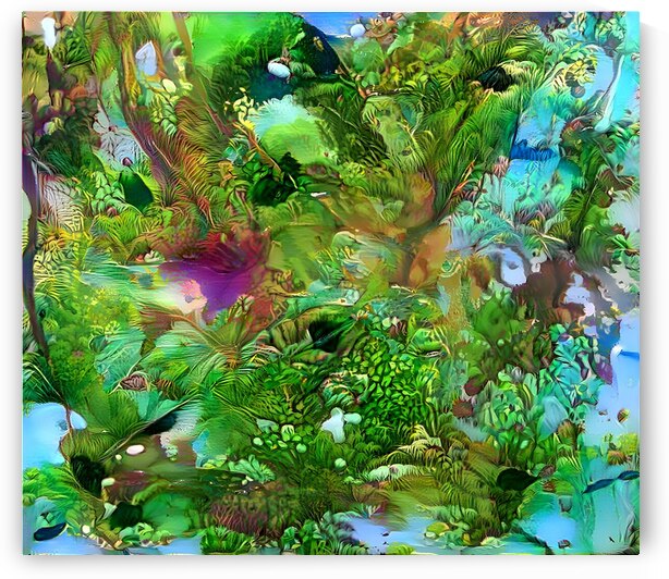 swirling jungle by Luciano