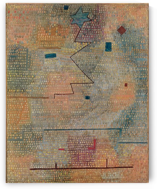 Aufgehender stern by Paul Klee