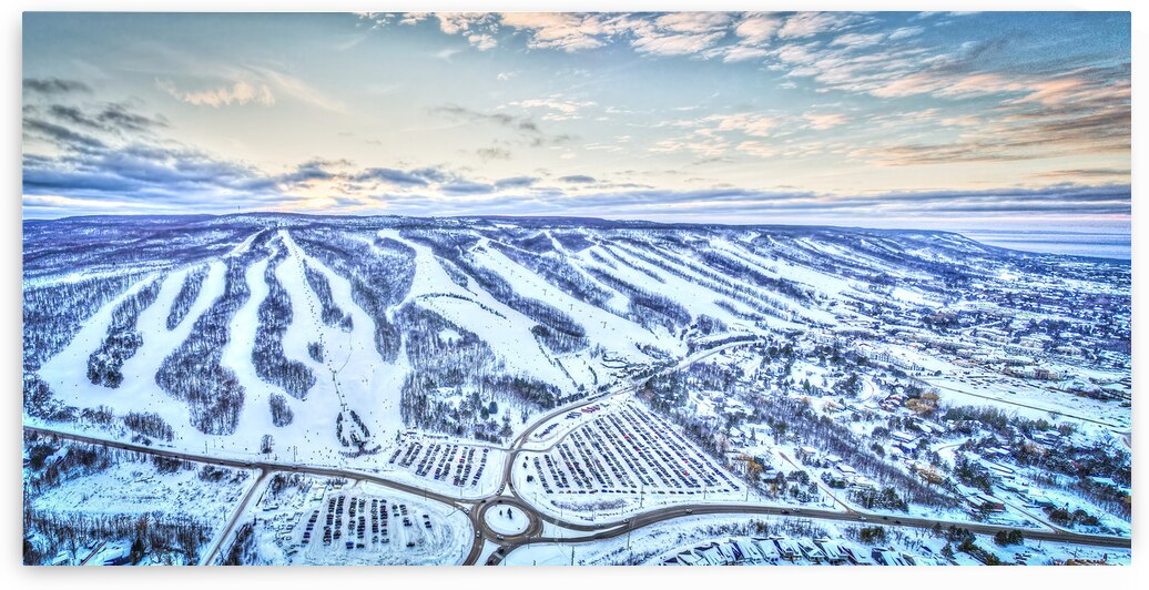 Blue Mountain Winter by Eden Remme Watt