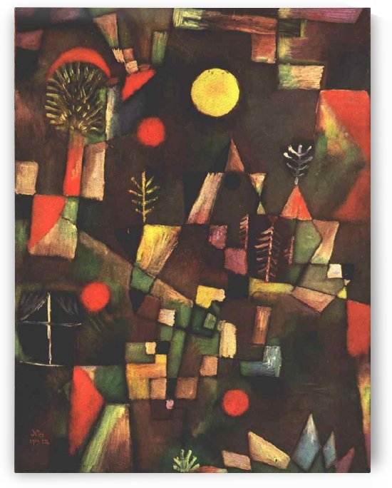 Full Moon by Paul Klee