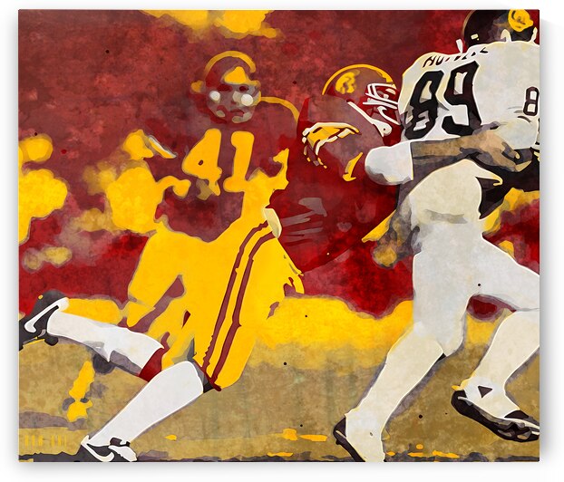1982 usc football art remix 1 by Row One Brand