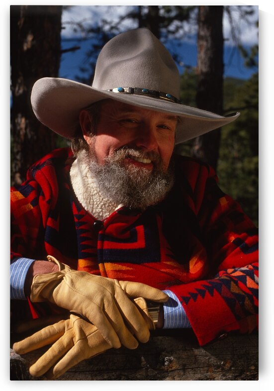 Charlie Daniels at His Ranch by Michael W Rutherford