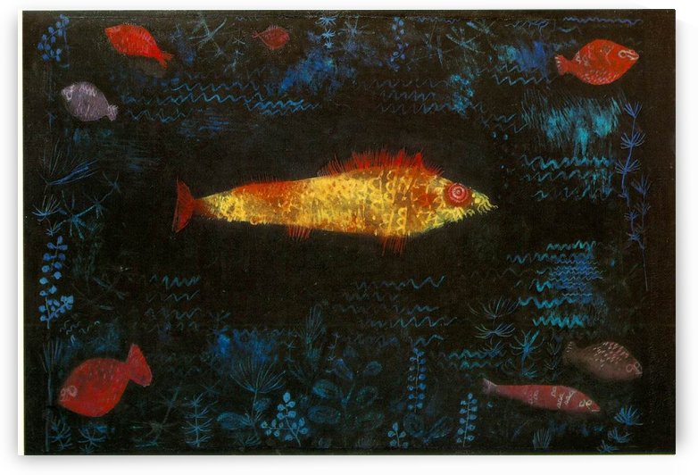 Golden fish by Paul Klee