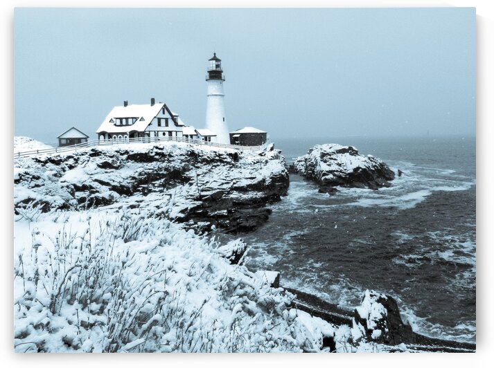 Snow on the Roof by Dave Therrien