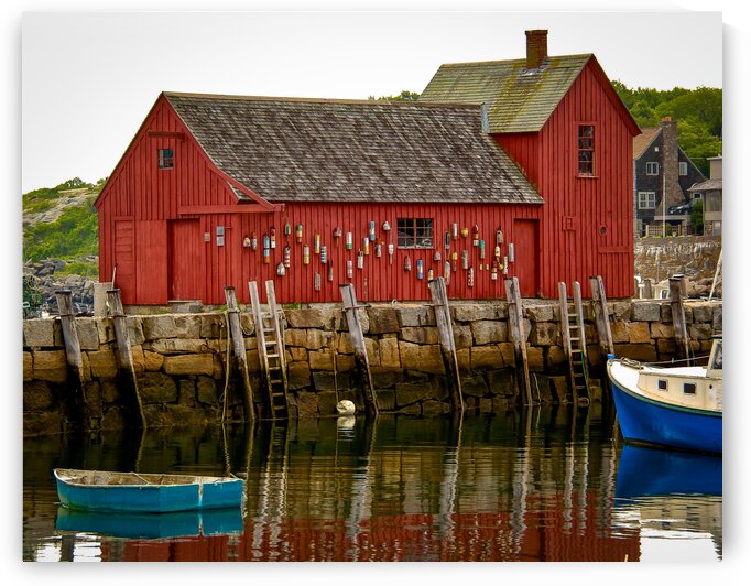 Motif Number 1 - Rockport MA by Dave Therrien