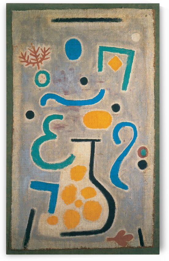 Die vase by Paul Klee