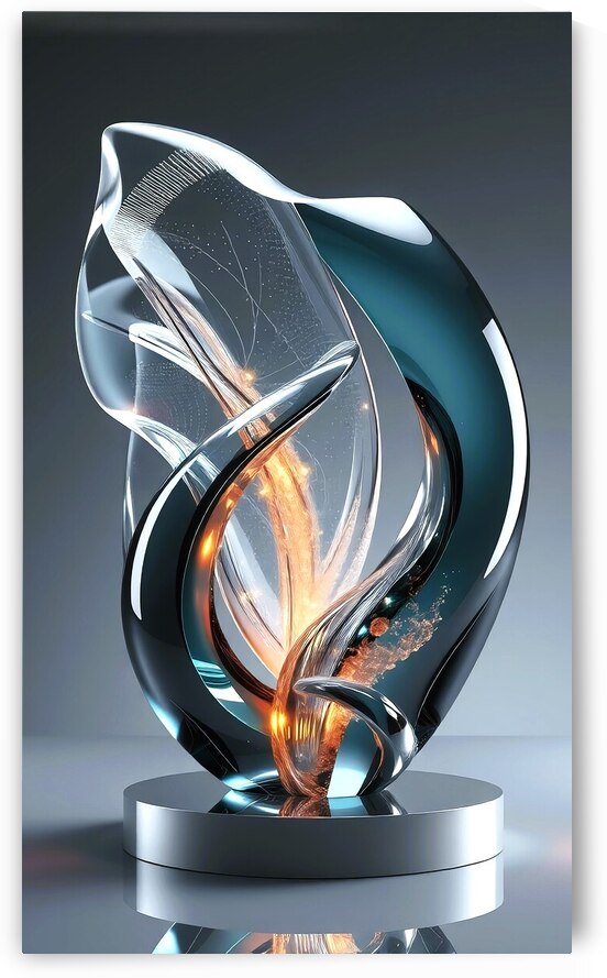 Abstract Sculpture  1  by Byron Johnson