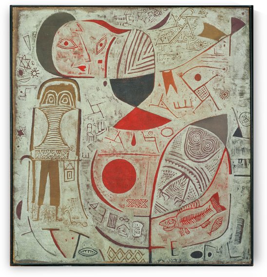 Printed with pictures by Paul Klee