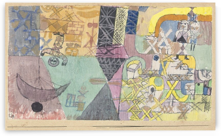 Asian paint by Paul Klee