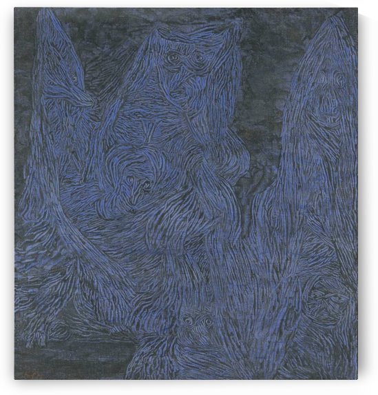 Weird Night by Paul Klee
