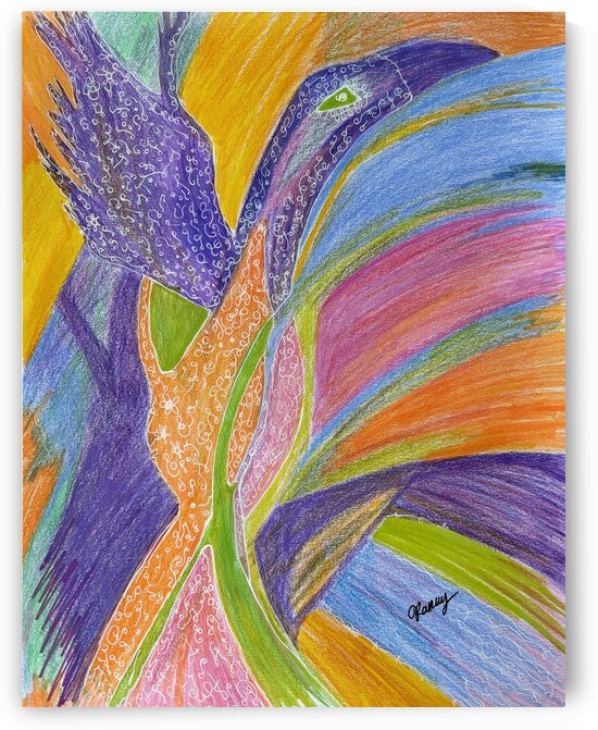 Le vent sur mes ailes by KaRay Illustrations