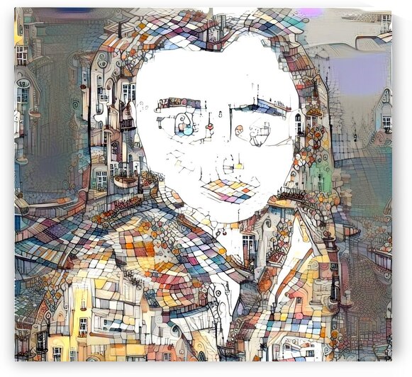 rooftops and windows. by Luciano