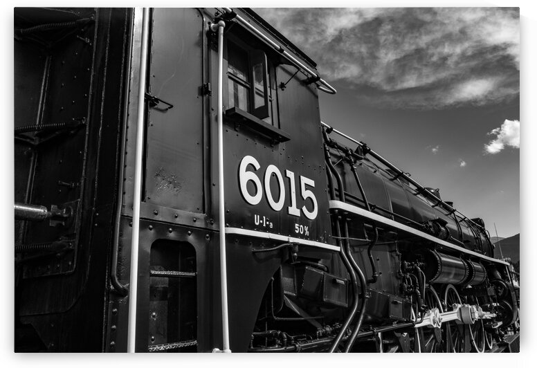 Canadian Steam Locomotive 6015 by Dave Therrien