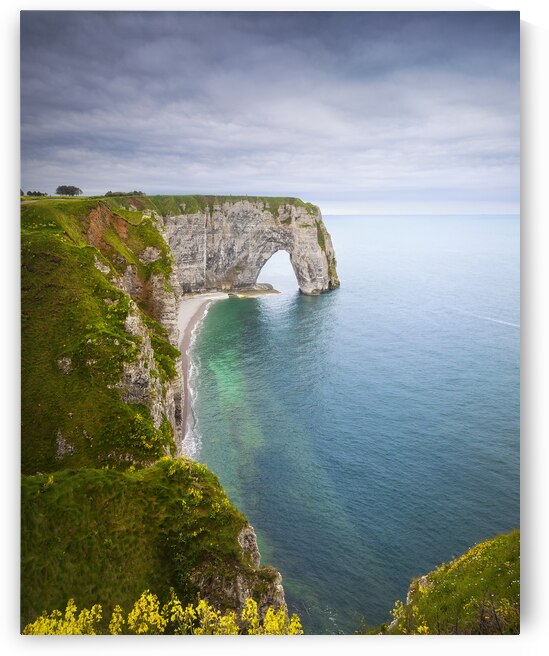 La Manneporte arch in Etretat by Stefano Orazzini