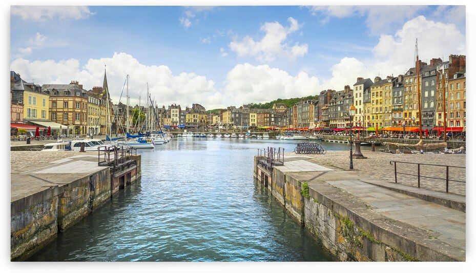 A Spring Day in Honfleur by Stefano Orazzini