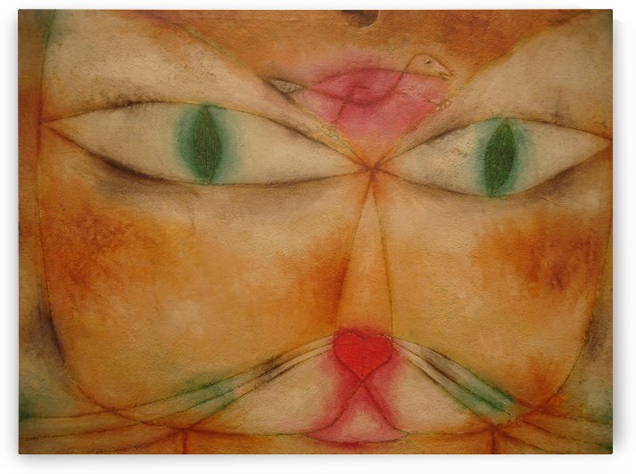 Cat and Bird by Paul Klee