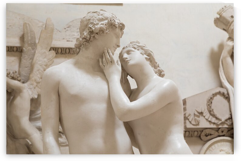 Venus and Adonis by sculptor Antonio Canova 1794 - plaster by Paolo Modena
