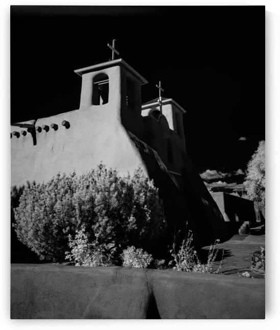 Chiaroscuro of an Adobe Sanctuary by Dream World Images