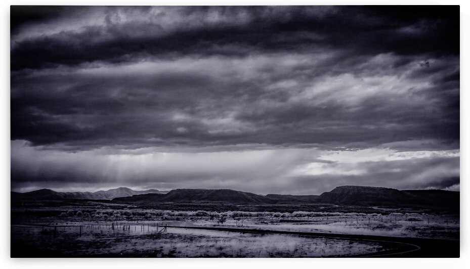 Expanse Under Darkened Heavens by Dream World Images