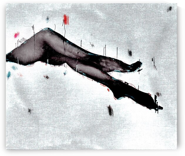 legs3 bw photoshop paintings copy by Andrew James Kyle