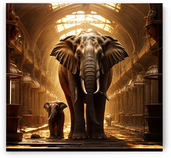  Mother and Child  by Aniima Illussiya