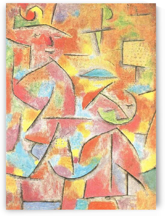 Child and aunt by Paul Klee