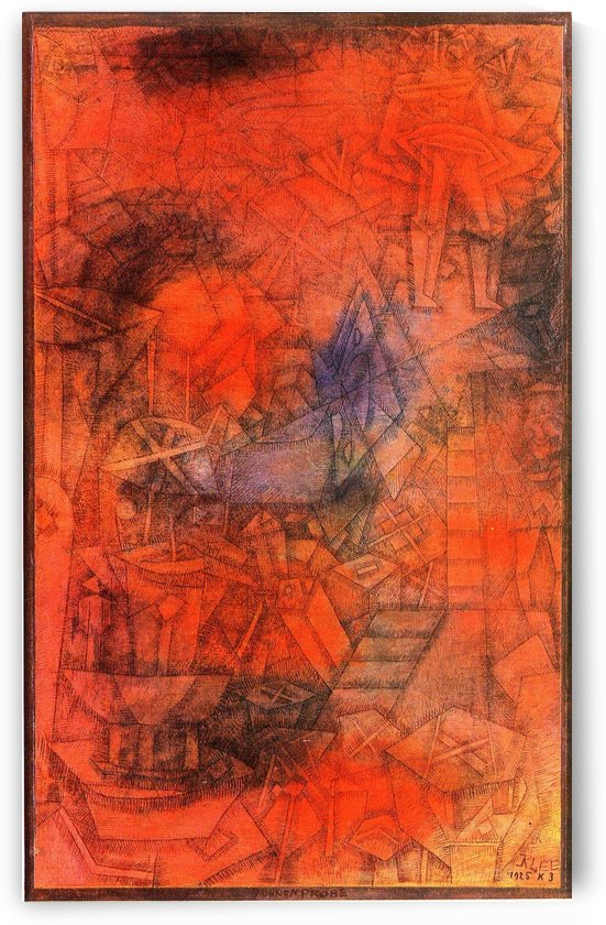 Groynes by Paul Klee