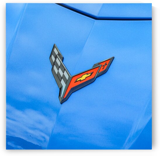 2024 Riptide Blue Corvette Stingray C8 X12 4 by Rich Franco