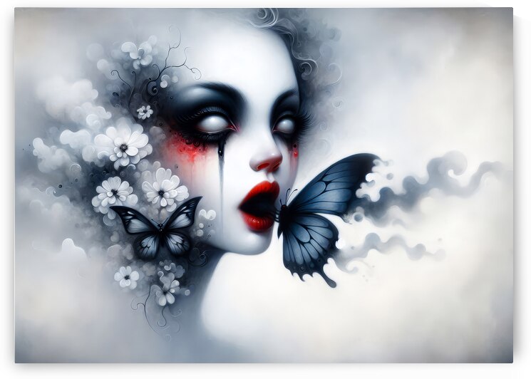 Gothic Fantasy Portrait by Anne Laure GOUPIL