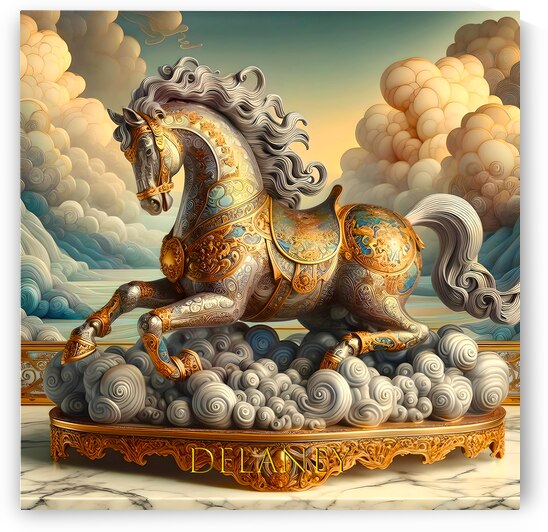 PDS HORSESB301 by PHILIP DELANEY STUDIOS