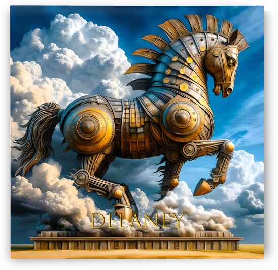 PDSHORSE SERIESA 12 by PHILIP DELANEY STUDIOS