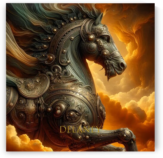 PDSHORSE SERIESA 14 by PHILIP DELANEY STUDIOS