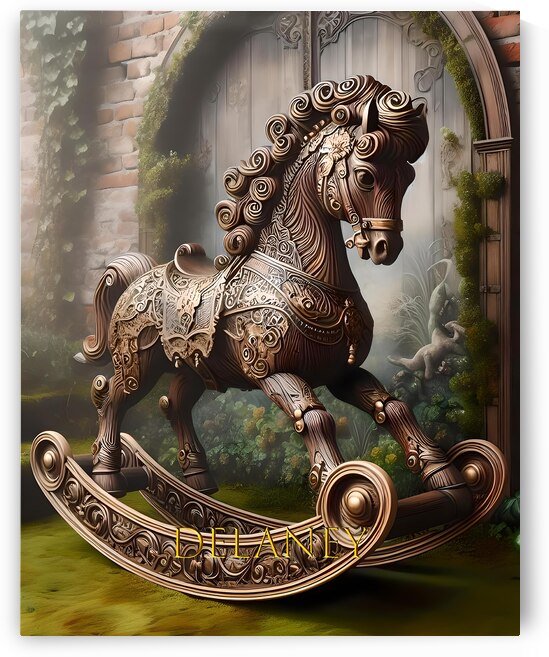 PDSHORSE SERIESA 453528 by PHILIP DELANEY STUDIOS