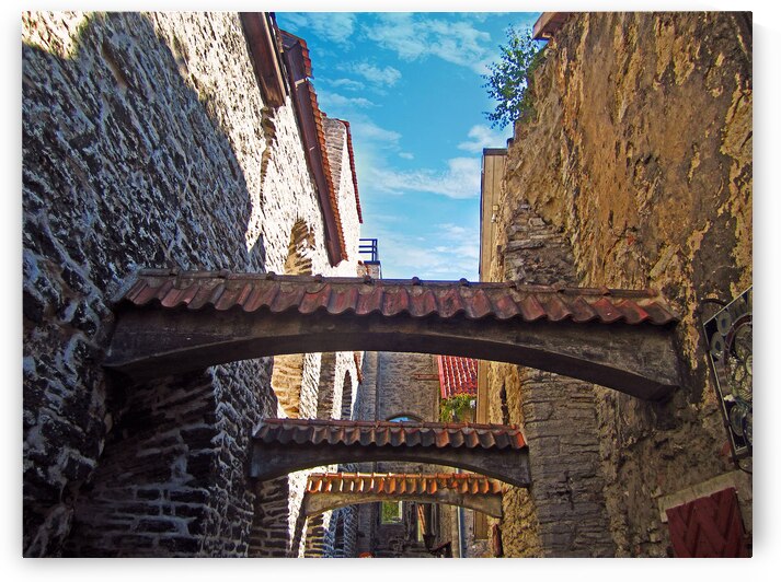Linked Buildings in Tallinn Estonia by Timeless Scenery Photography