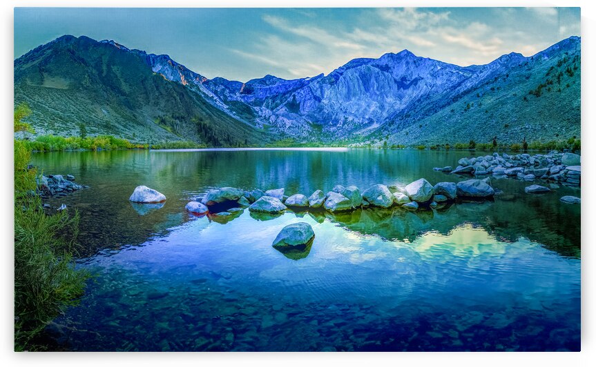 California Convict Lake Reflections by Norma Brandsberg Photography