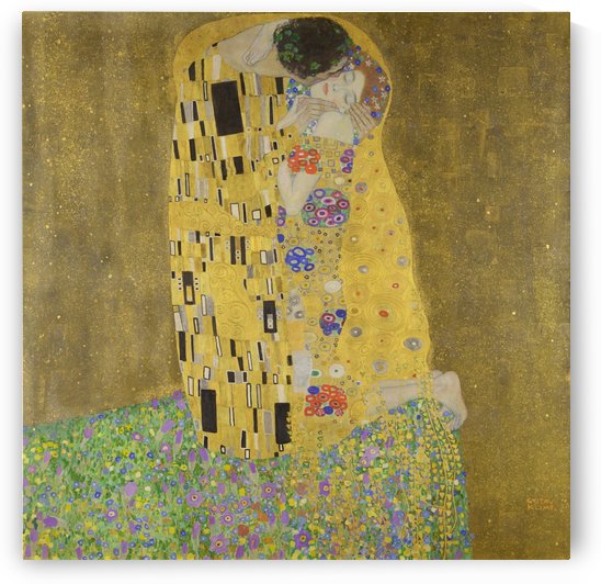 Gustav Klimt: The Kiss  HD-300ppi by Stock Photography