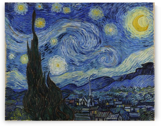 Vincent Van Gogh: The Starry Night HD 300ppi by Stock Photography