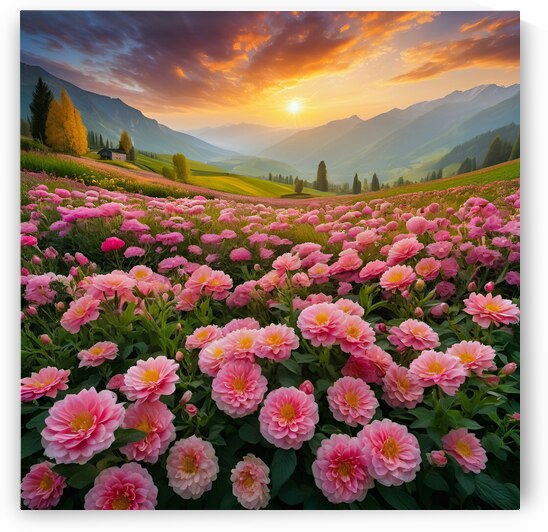 Blooming flowers by Kawtar el harda