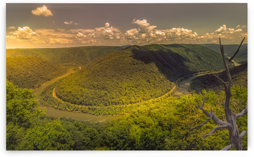 New River  Gorge National Park Grandview Overlook by Norma Brandsberg Photography