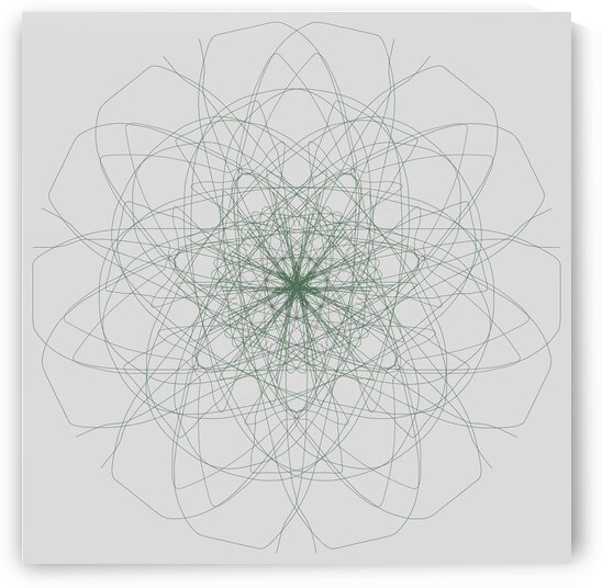 Mandala of Whispers by Luciano