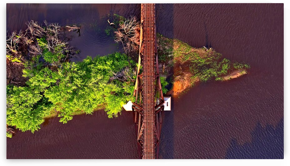 Arcola High Bridge Top Down by UpThereAgain Photography