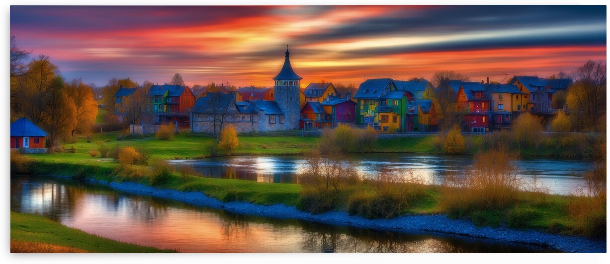 Landscapes By the water  7 by The Mabazza Foundation 